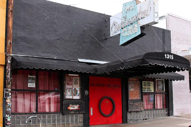The Continental Club outside